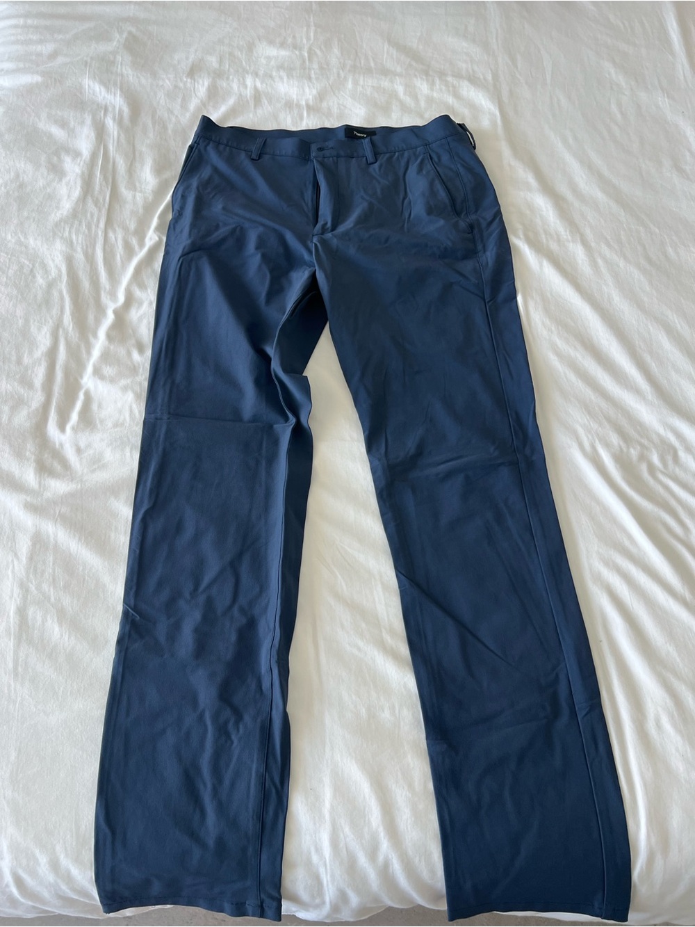 Theory Men's Navy Blue Dress Pants